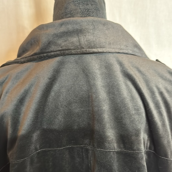 NWT Lauren Conrad Black Suede Moto Jacket in Size 3X, 0X - Picture 11 of 16